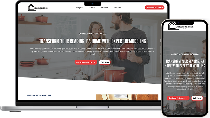 Benjamin Noble, a small business owner of Noble Digital, offering web design services in Harrisburg
